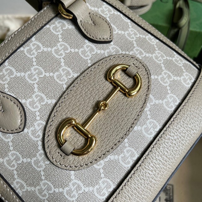 Gucci Ophidia small top handle bag with Web 677212 Beige