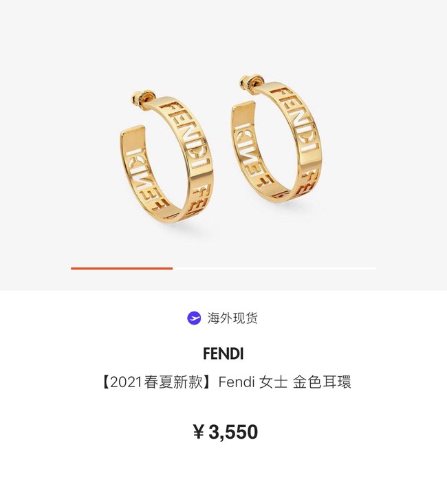 Fendi Earrings CE8066