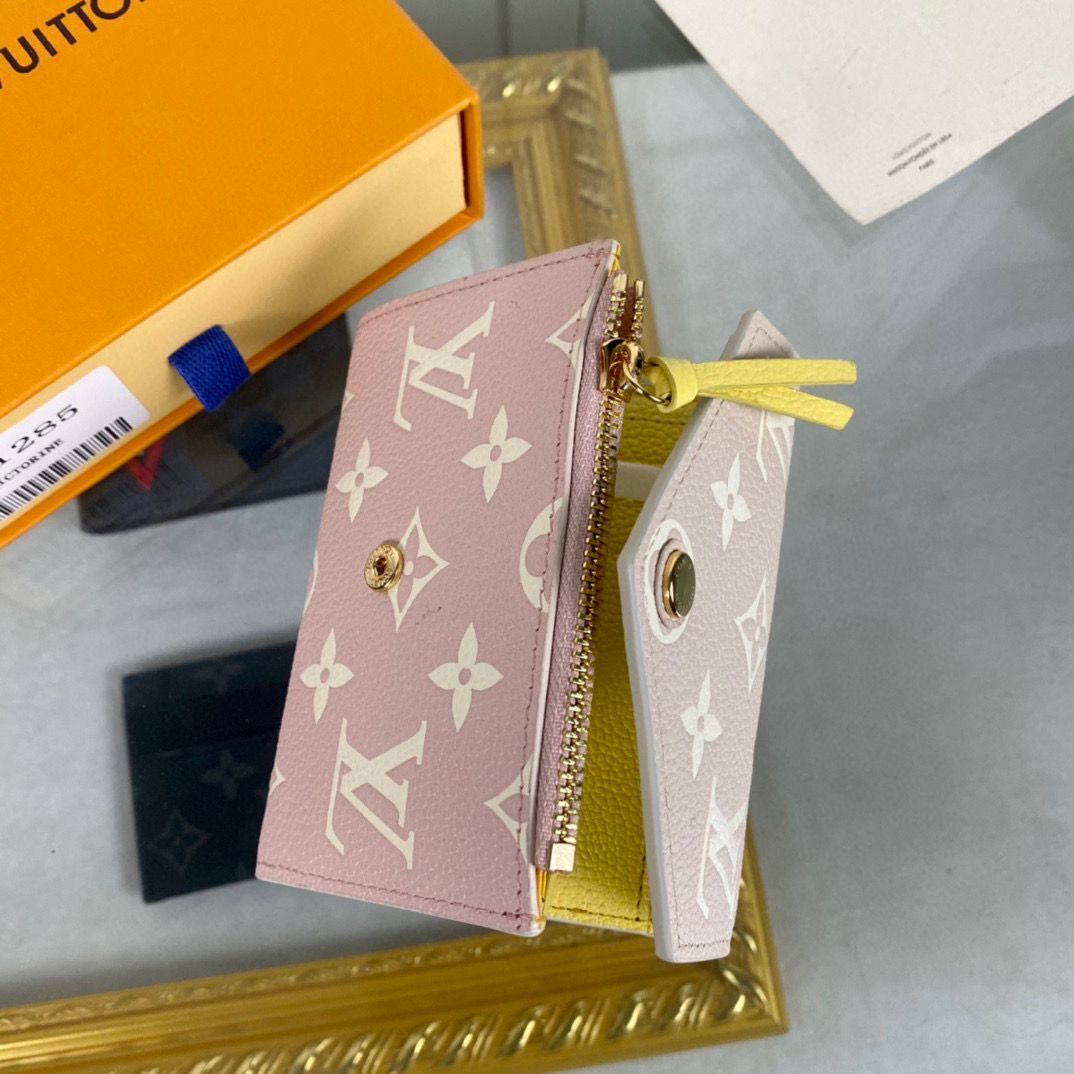 Louis Vuitton VICTORINE WALLET M81289 Pink&Yellow