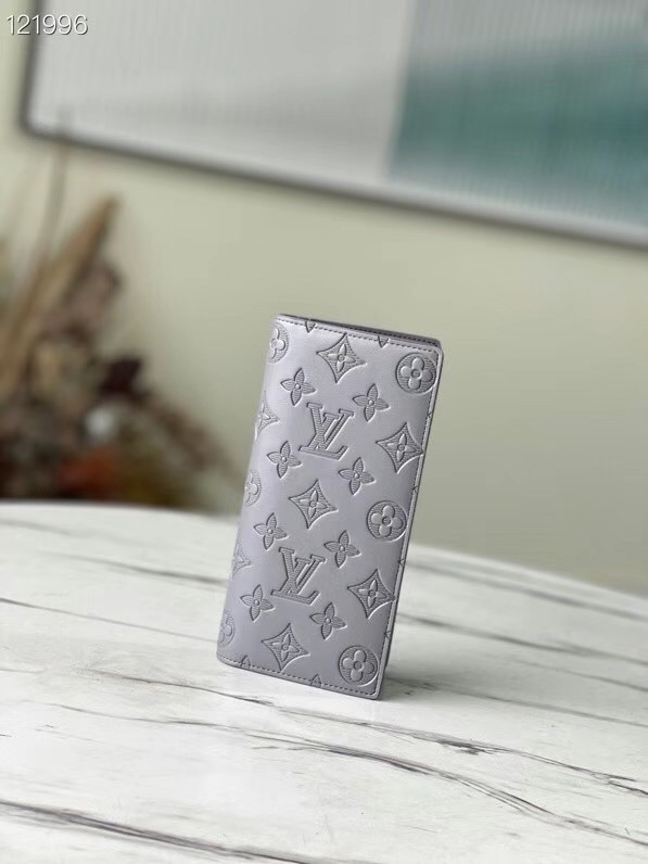 Louis Vuitton BRAZZA WALLET M81335 Anthracite gray