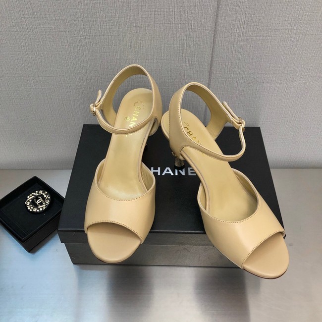 Chanel SANDAL 18535-1 Heel 8CM