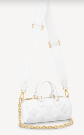 Louis Vuitton PAPILLON BB M59827 Snow White