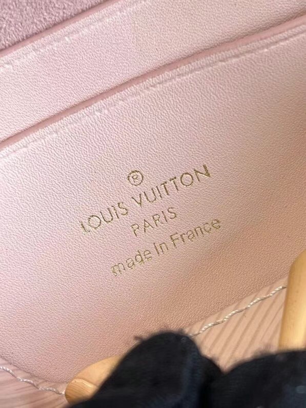 Louis Vuitton TWIST PM M59886 Taupe Brown & Pink