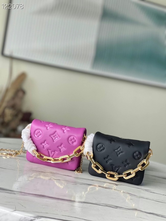 Louis vuitton WALLET ON STRAP BUBBLEGRAM M81125 Fuchsia