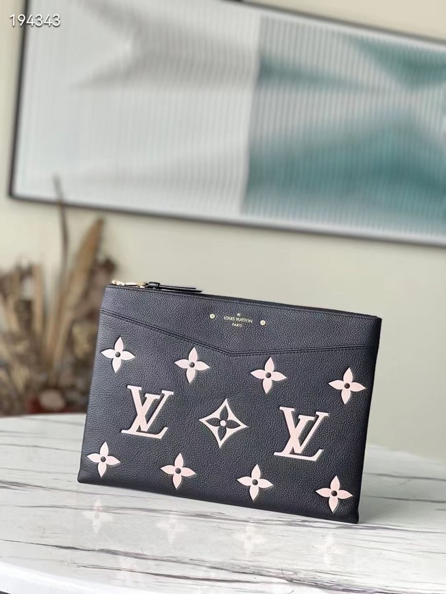 Louis Vuitton DAILY POUCH M81292 Black & Beige