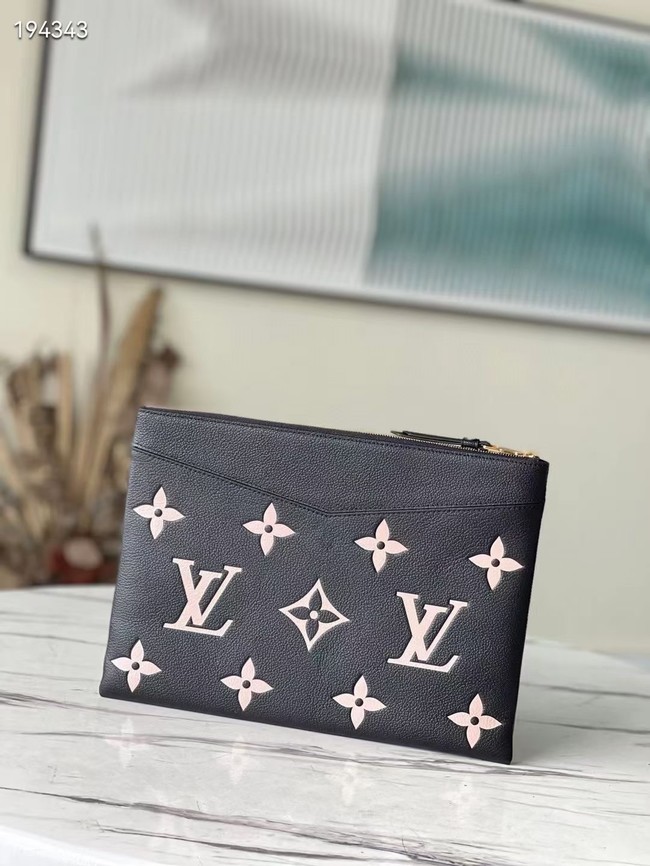 Louis Vuitton DAILY POUCH M81292 Black & Beige