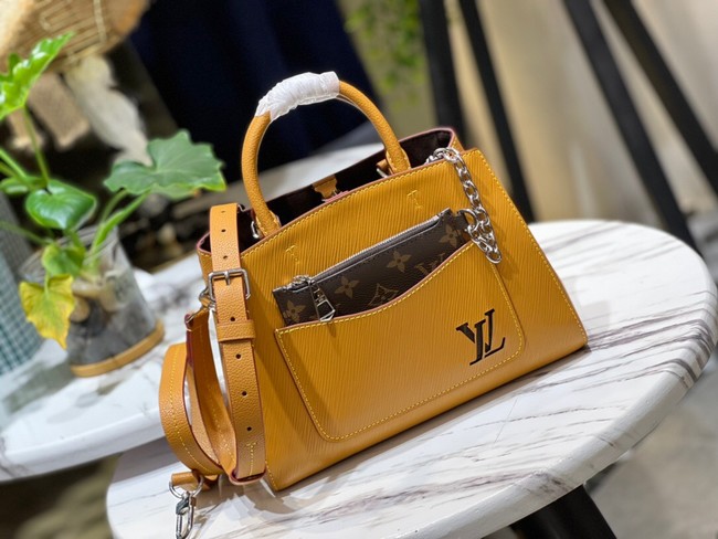 Louis Vuitton MARELLE TOTE MM M59953 Gold Miel Brown