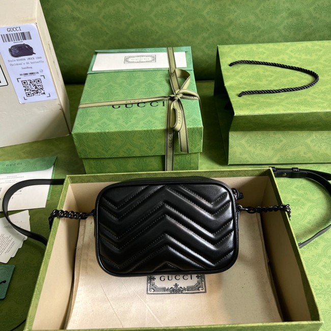 Gucci GG Marmont mini shoulder bag 634936 black