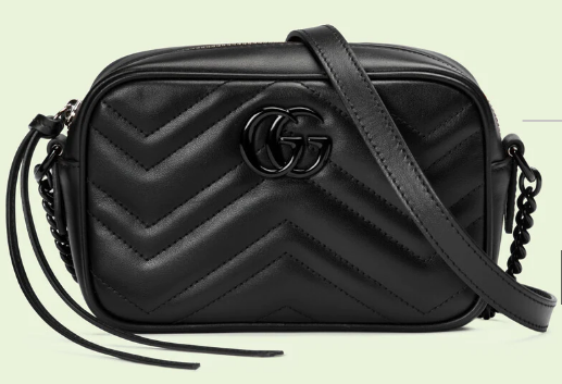 Gucci GG Marmont mini shoulder bag 634936 black