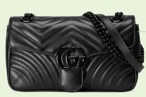 Gucci GG Marmont small shoulder bag 443497 black