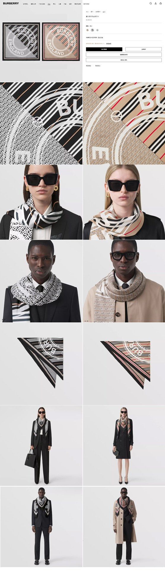 Burberry Scarf BBS00017