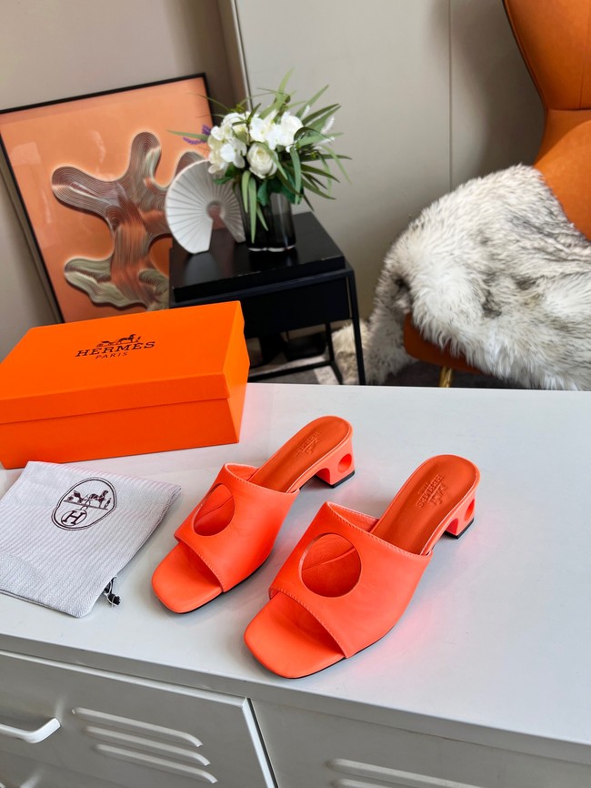 Hermes slipper 91085-1 Heel 7CM