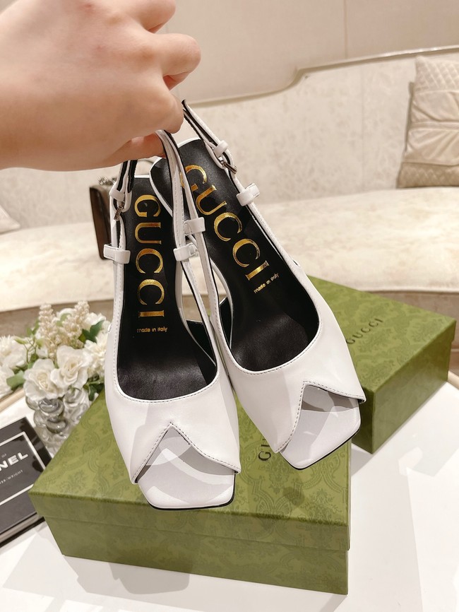 Gucci Sandals 91102-3 Heel 7.5CM