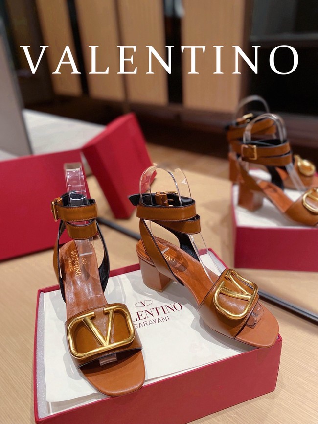 Valentino Sandals 91106-3 Heel 6.5CM