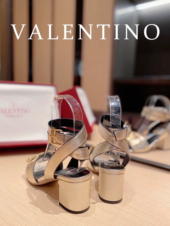 Valentino Sandals 91106-7 Heel 6.5CM