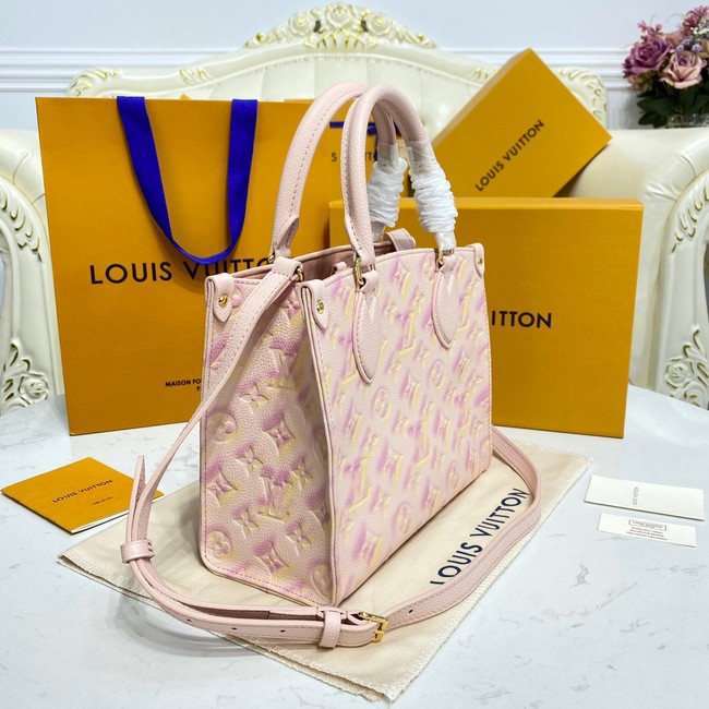 Louis Vuitton ONTHEGO PM M46168 pink