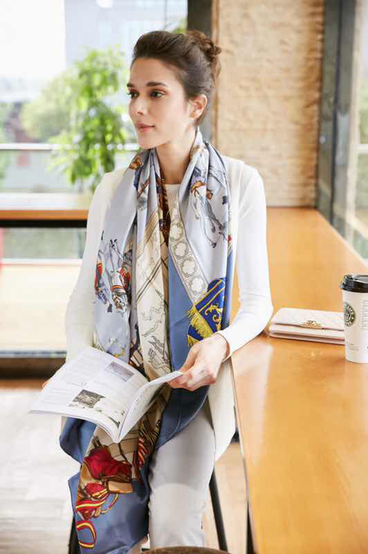 Hermes Scarf HMS00175