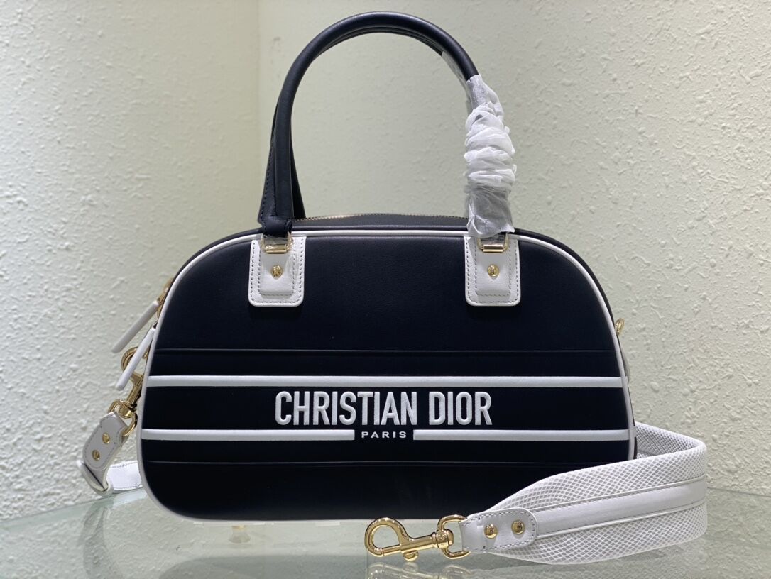 DIOR large leather tote Bag C9178 black