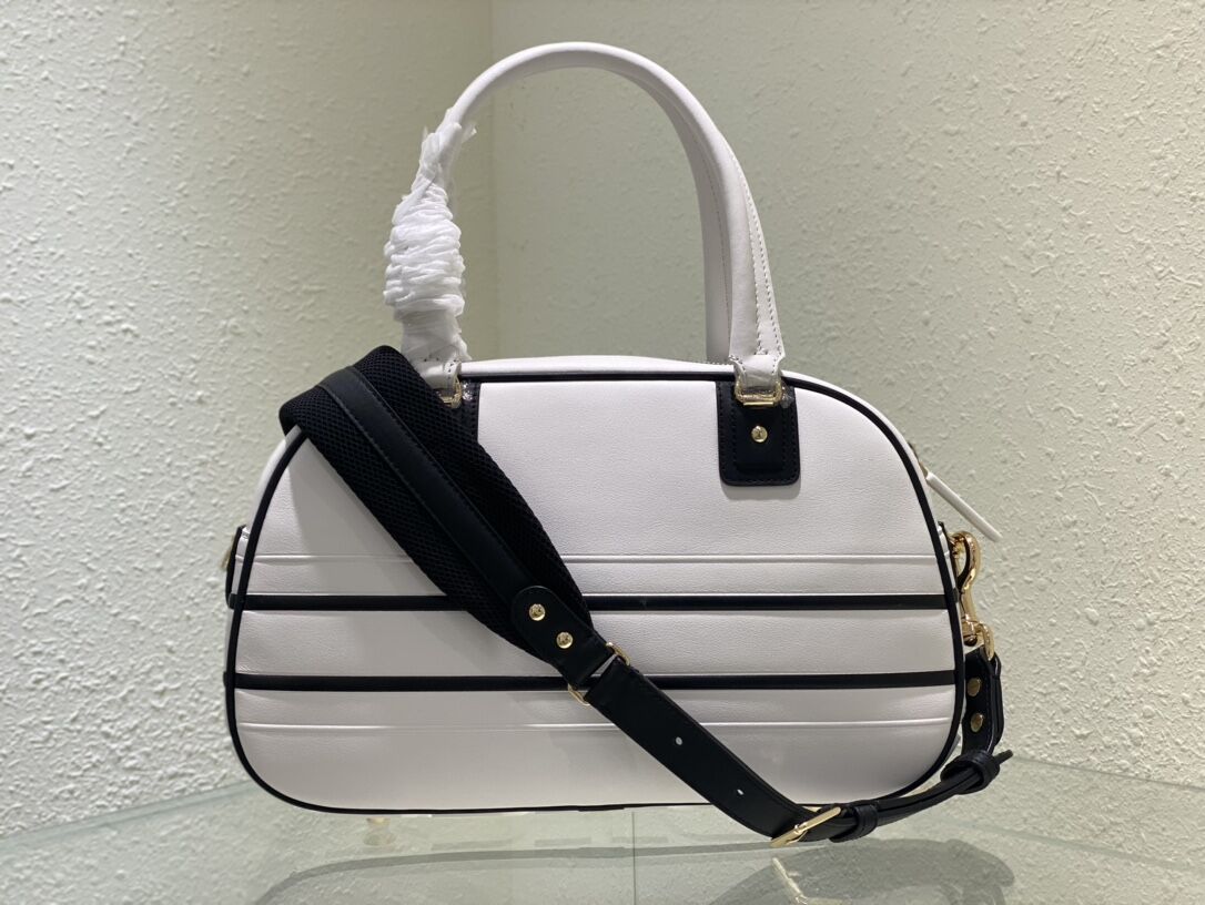 DIOR large leather tote Bag C9178 white