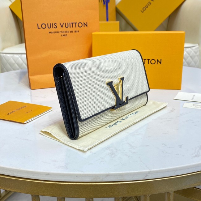 Louis Vuitton CAPUCINES WALLET M81305 Black