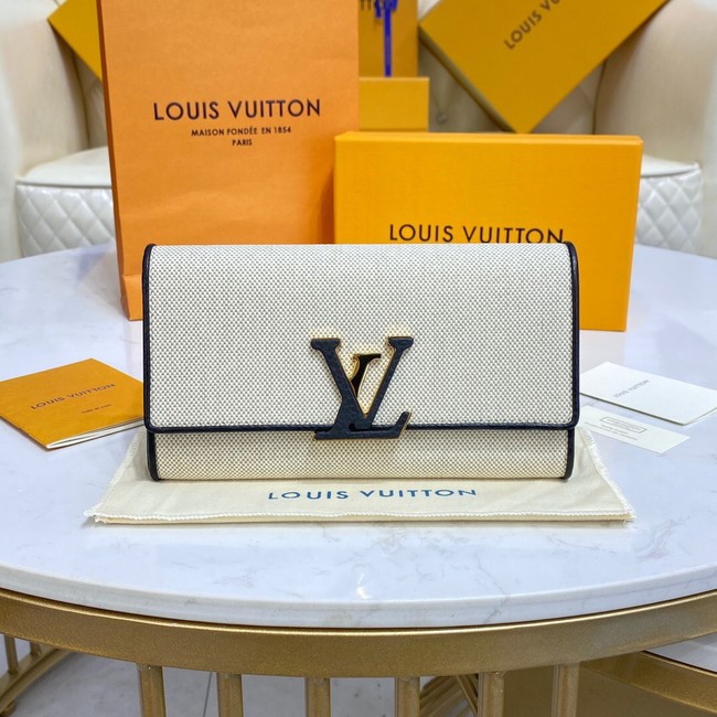 Louis Vuitton CAPUCINES WALLET M81305 Black