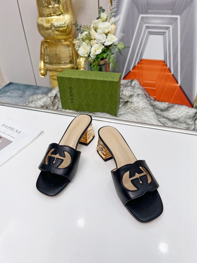 Gucci slipper 61804-1 Heel 5CM