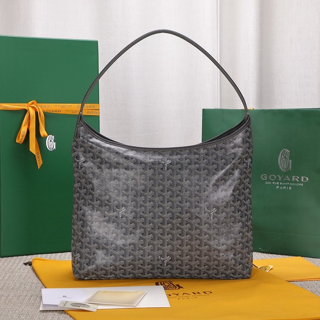 Goyard Calfskin Leather hobo bag G9983 gray