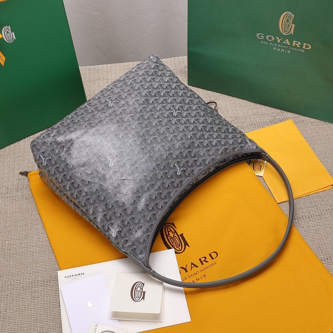 Goyard Calfskin Leather hobo bag G9983 gray