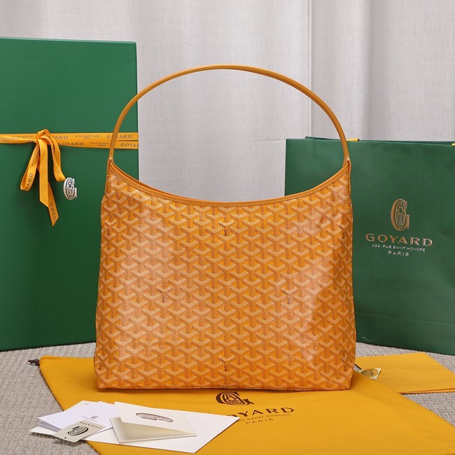 Goyard Calfskin Leather hobo bag G9983 yellow