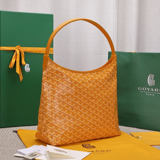 Goyard Calfskin Leather hobo bag G9983 yellow