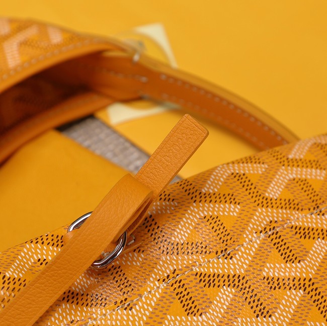 Goyard Calfskin Leather hobo bag G9983 yellow