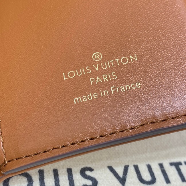 Louis Vuitton LV PONT 9 COMPACT WALLET M81393 brown