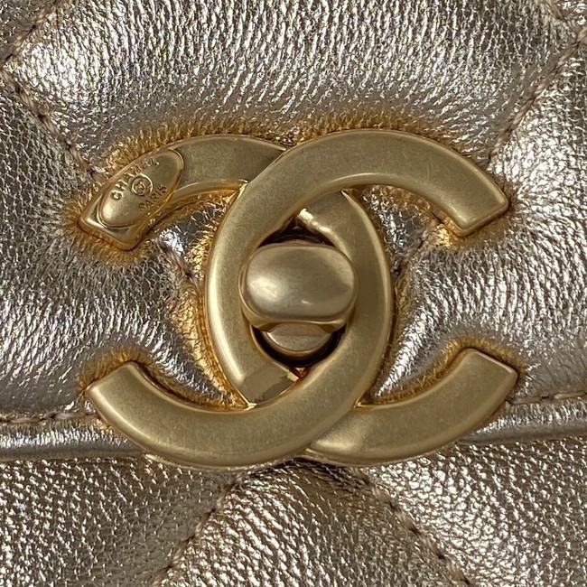 Chanel MINI FLAP BAG AS3239 gold