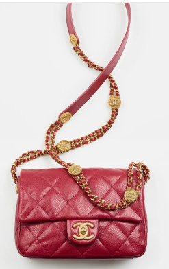 Chanel SMALL FLAP BAG AS3369 Burgundy