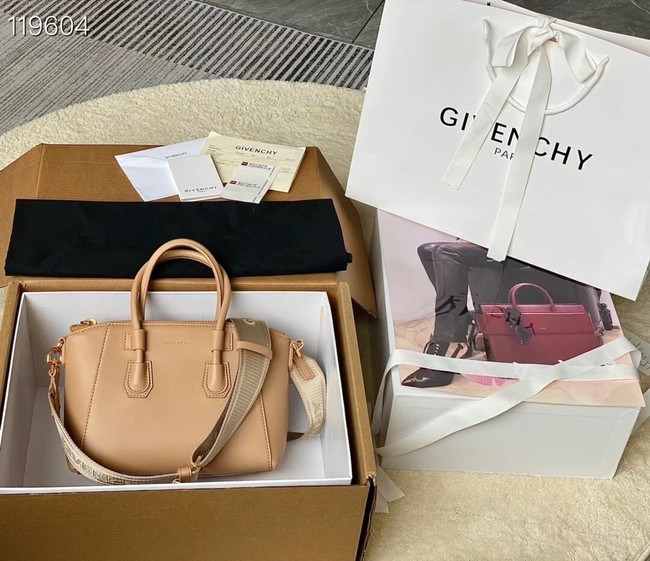 Givenchy Grained Original Calfskin Small Antigona Bag BB0273 Nude