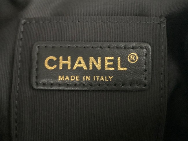 Chanel Calfskin Backpack Original Leather AS3211 black