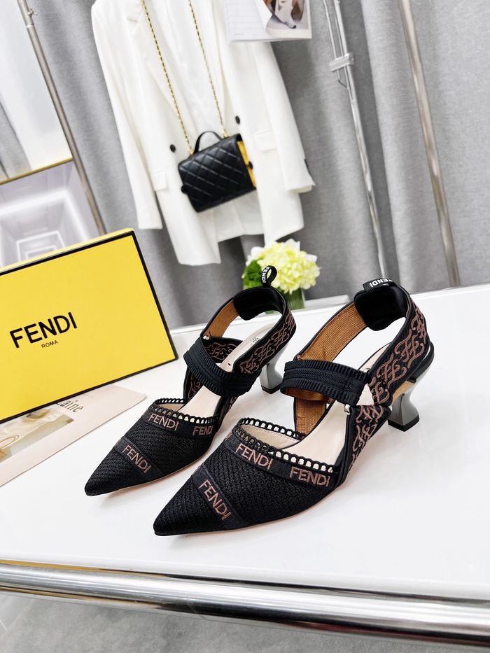 FENDI Shoes FDS00034 Heel 5.5CM