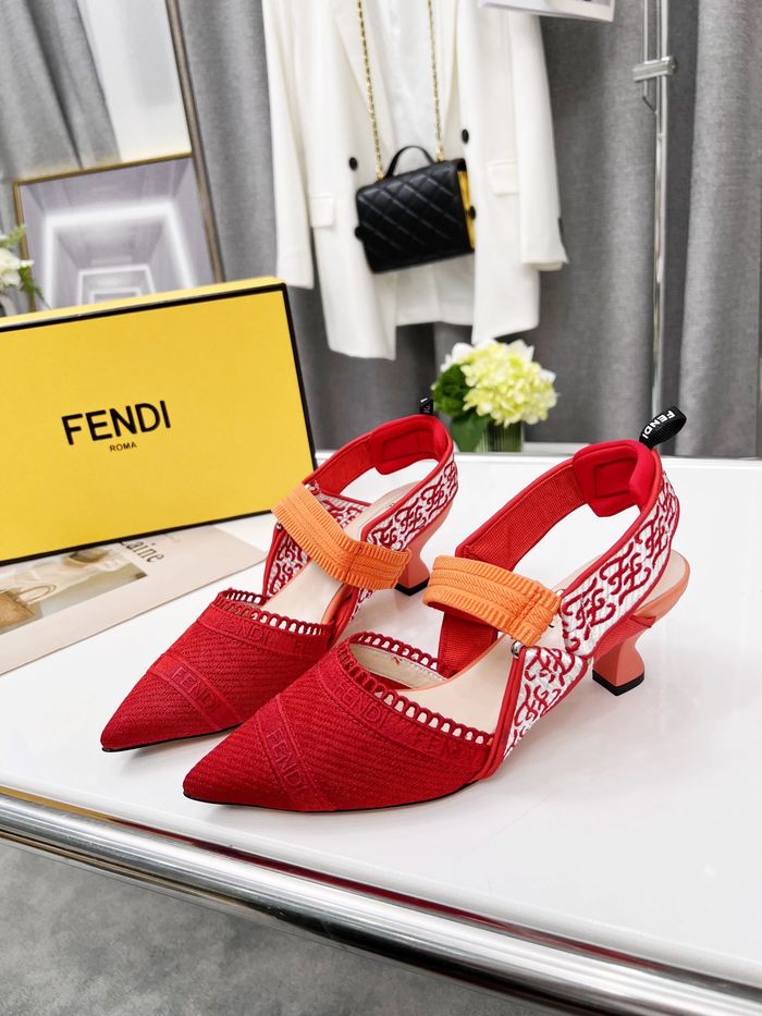 FENDI Shoes FDS00035 Heel 5.5CM