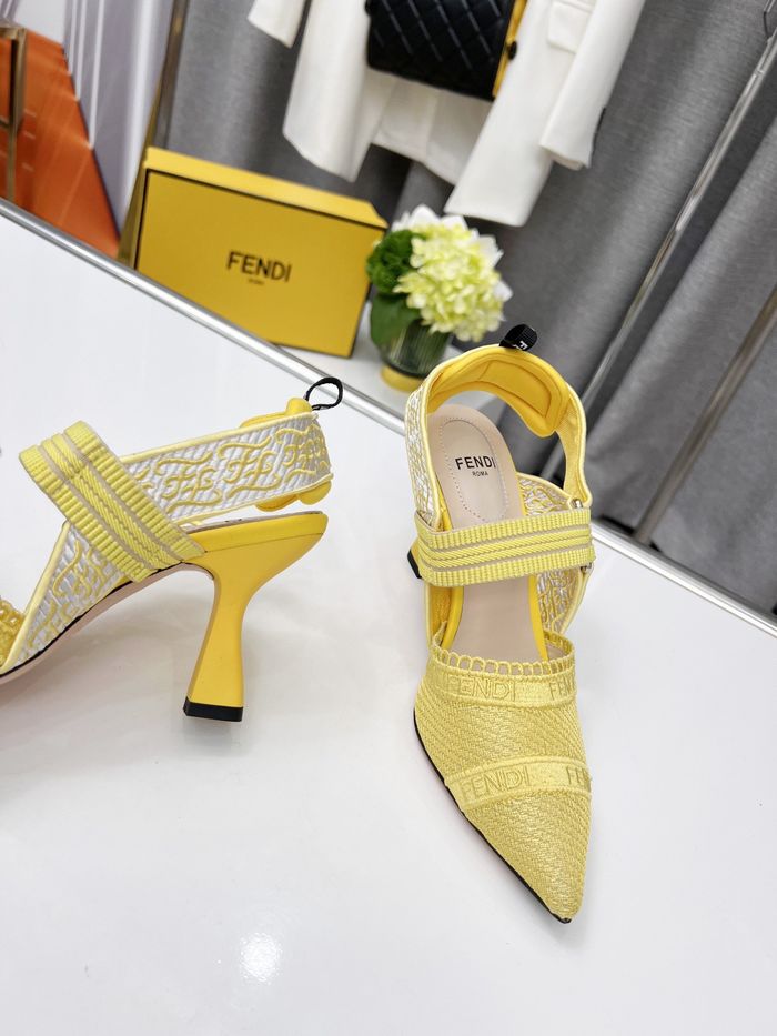 FENDI Shoes FDS00042 Heel 8.5CM