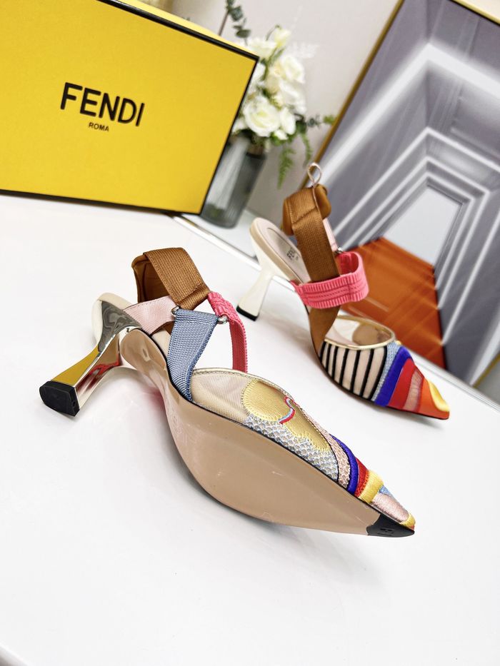 FENDI Shoes FDS00050 Heel 8.5CM