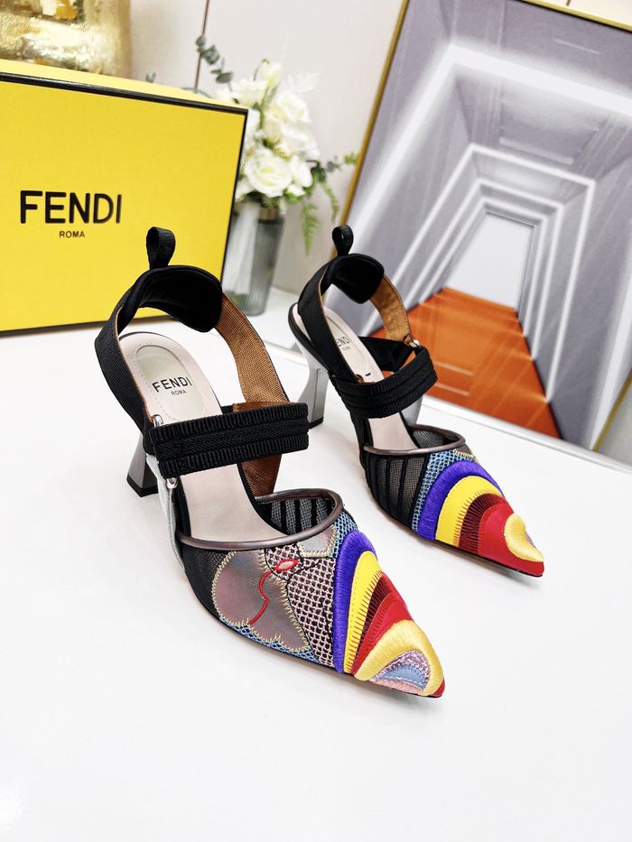 FENDI Shoes FDS00051 Heel 8.5CM