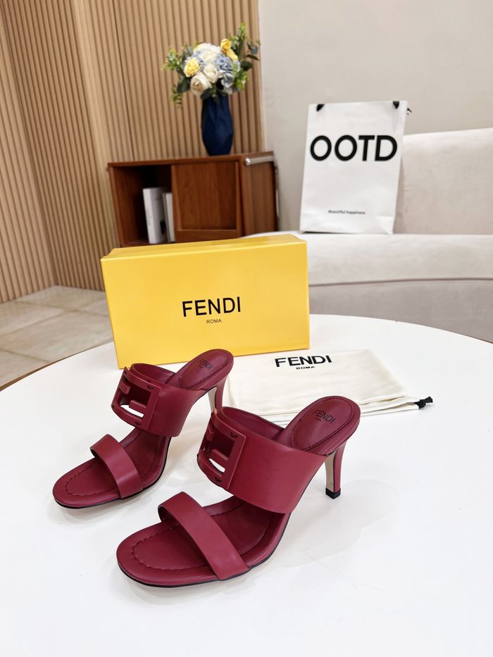 FENDI Shoes FDS00052 Heel 8CM