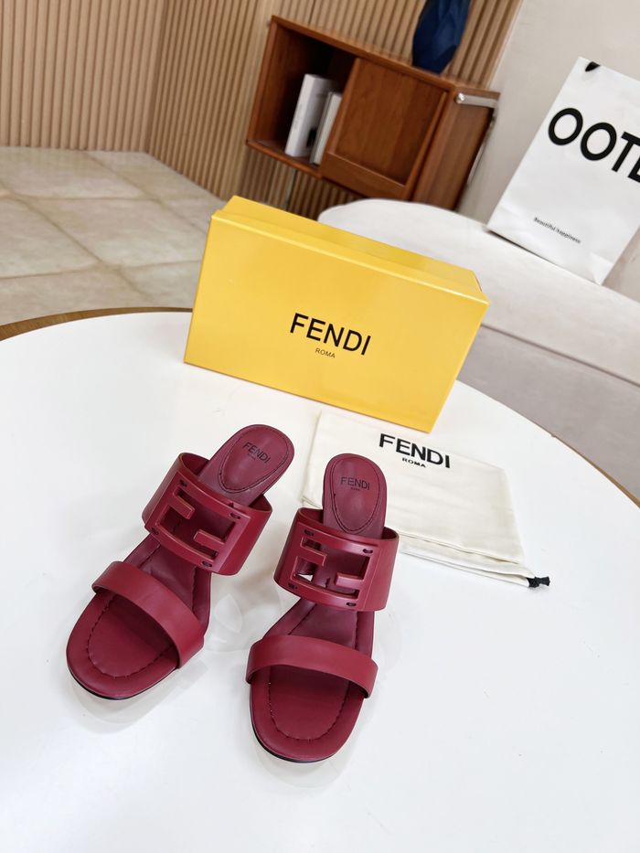 FENDI Shoes FDS00052 Heel 8CM