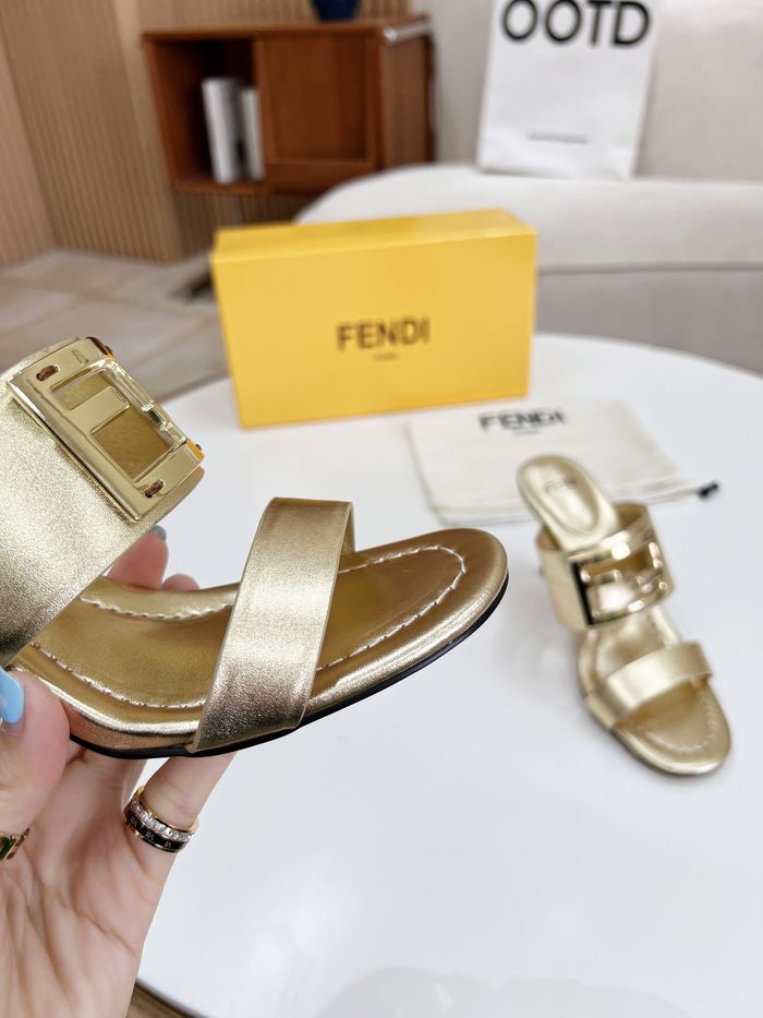 FENDI Shoes FDS00054 Heel 8CM