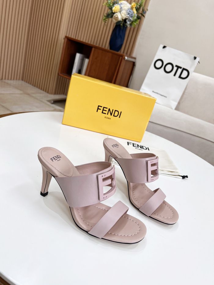 FENDI Shoes FDS00056 Heel 8CM