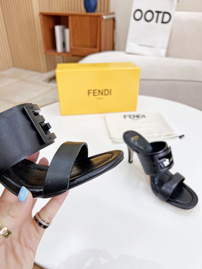 FENDI Shoes FDS00058 Heel 8CM