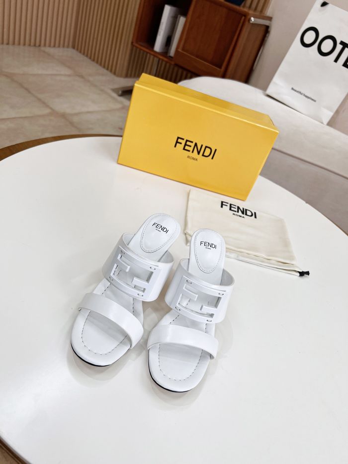 FENDI Shoes FDS00059 Heel 8CM