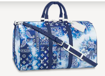 Louis Vuitton KEEPALL 50B M20558 Blue