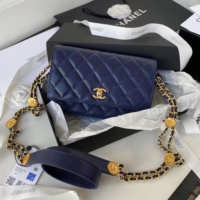 Chanel SMALL FLAP BAG AP2840 Royal Blue