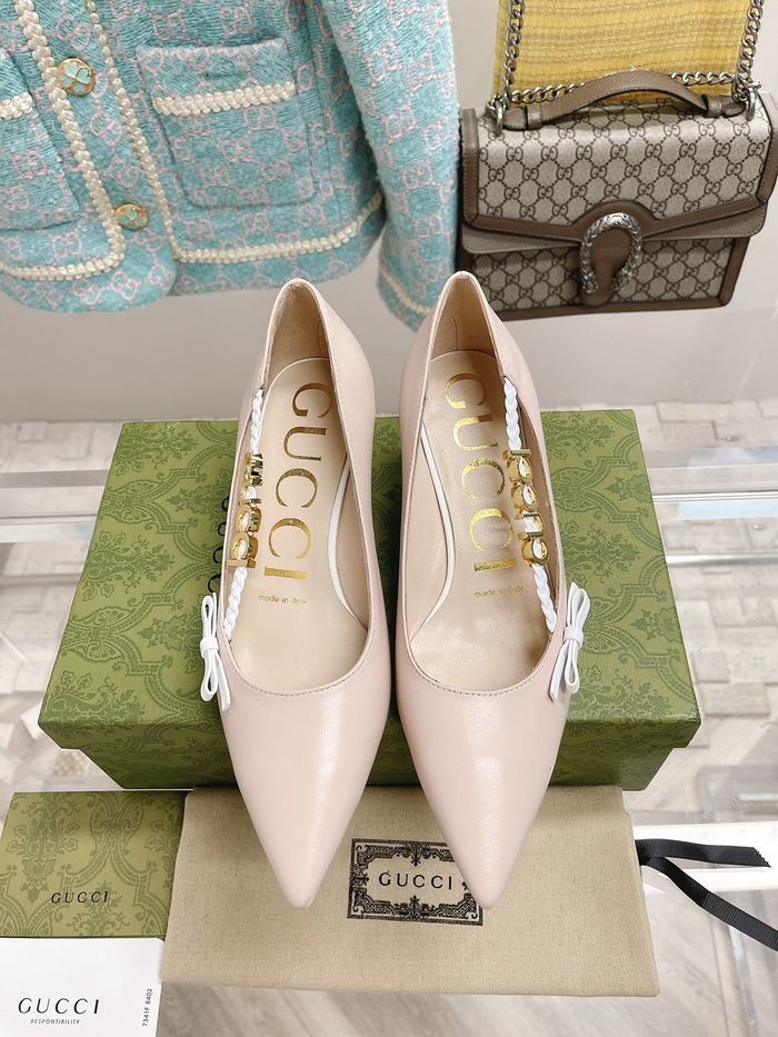 Gucci Shoes GUS00072 Heel 5CM